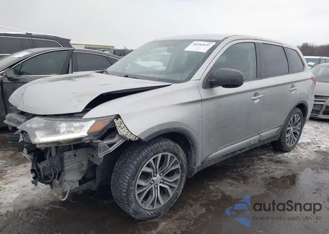 2018 Mitsubishi Outlander Es from USA, damaged, VIN JA4AD2A33JJ006040